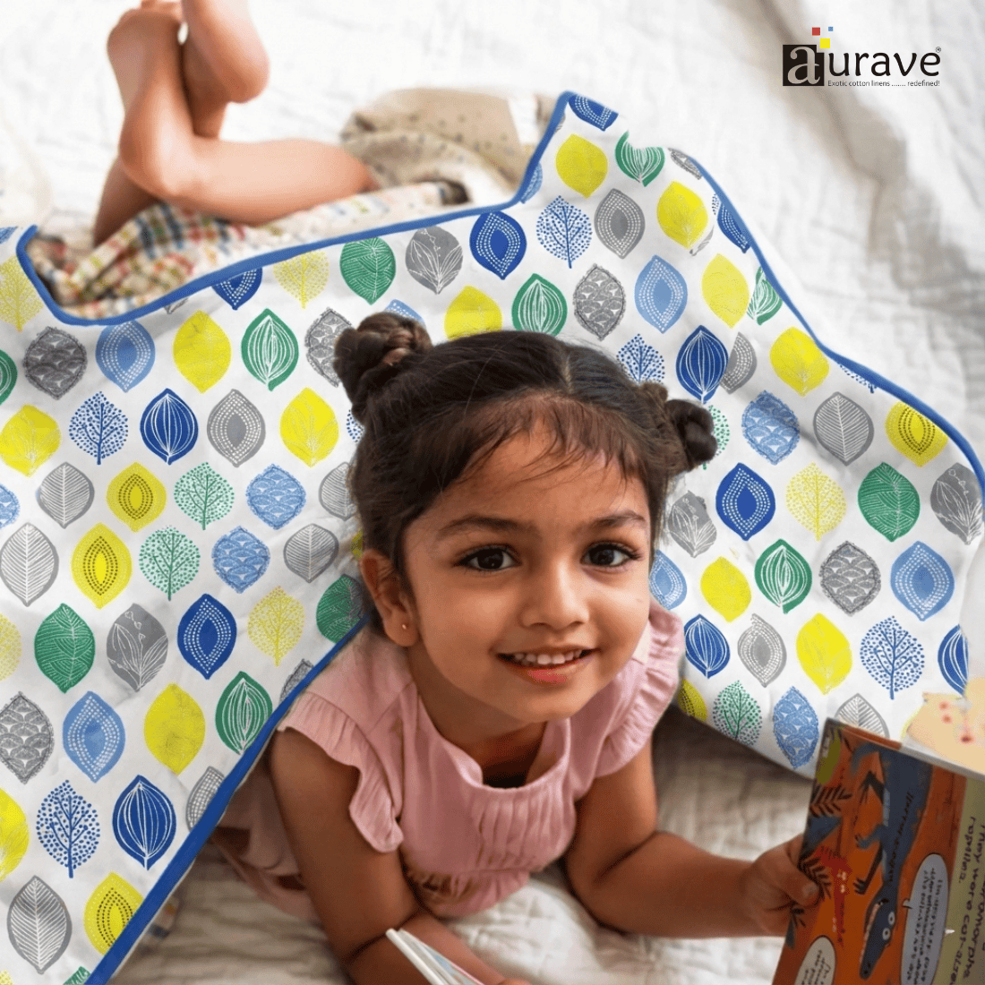 Kids Reversible Cotton Dohar