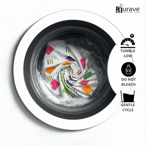 Washing machine with Kids Reversible Cotton Dohar