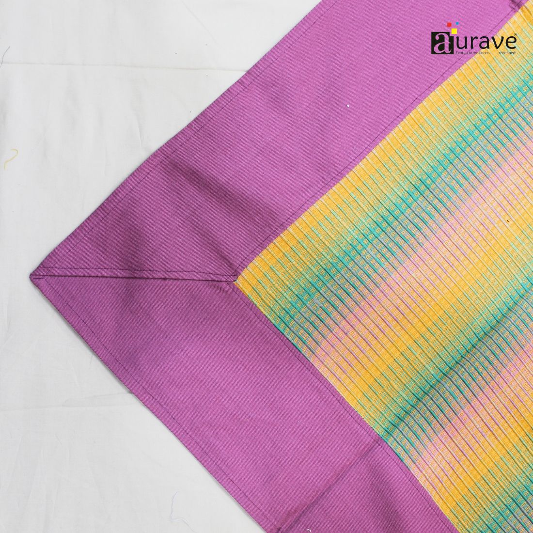 ALPHA Woven Cotton Check 1 Pc Table Cover - Multicolor