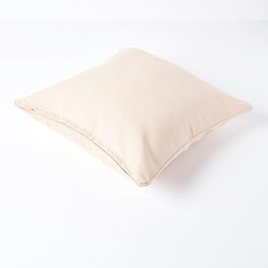 Plain Cotton Decorative Cushion Cover 1 Pc in Beige online at best prices