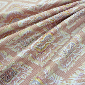 Printed Abstract Cotton 144 TC Fitted Bedsheet