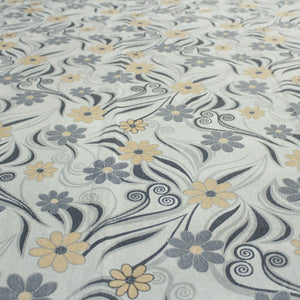 Full View Printed Floral Cotton 144 TC Bedsheet Design