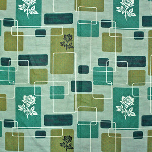 Full View Printed Cotton Flare 144 TC Bedsheet Design