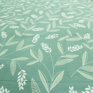 Printed Floral Cotton 250 TC Fitted Bedsheet Design