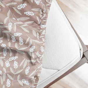 Printed Floral Cotton 250 TC Fitted Bedsheet