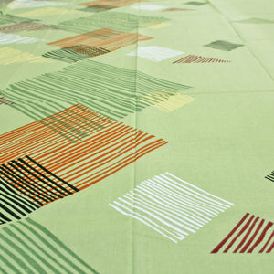 Printed Geometrical Cotton 250 TC Bedsheet Design