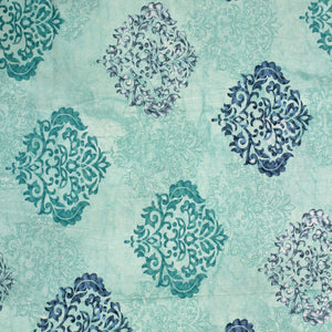 Printed Damask Cotton 250 TC Bedsheet Design