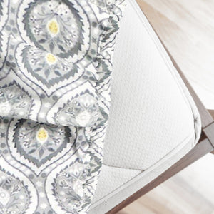 Printed Damask Cotton 250 TC Bedsheet