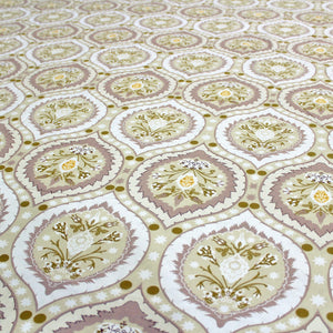 Printed Damask Cotton 250 TC Bedsheet Design