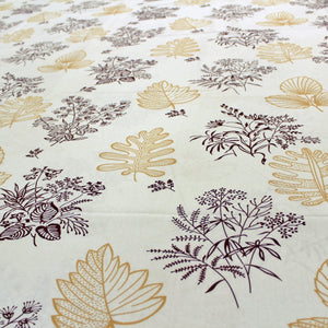 Printed Floral Cotton 250 TC Fitted Bedsheet Design