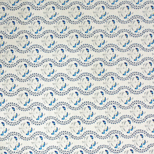 Printed Floral Cotton 250 TC Fitted Bedsheet Design