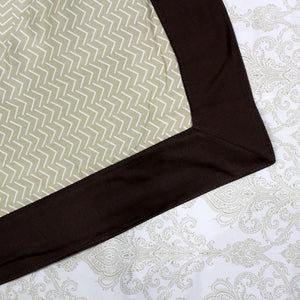 Close-up of Elipsis Paisley 300 TC Cotton Satin Dohar/Comforter, Beige