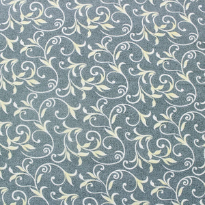 Grey Cotton Reversible Single Dohar With Iris Designer Border At Best Prices