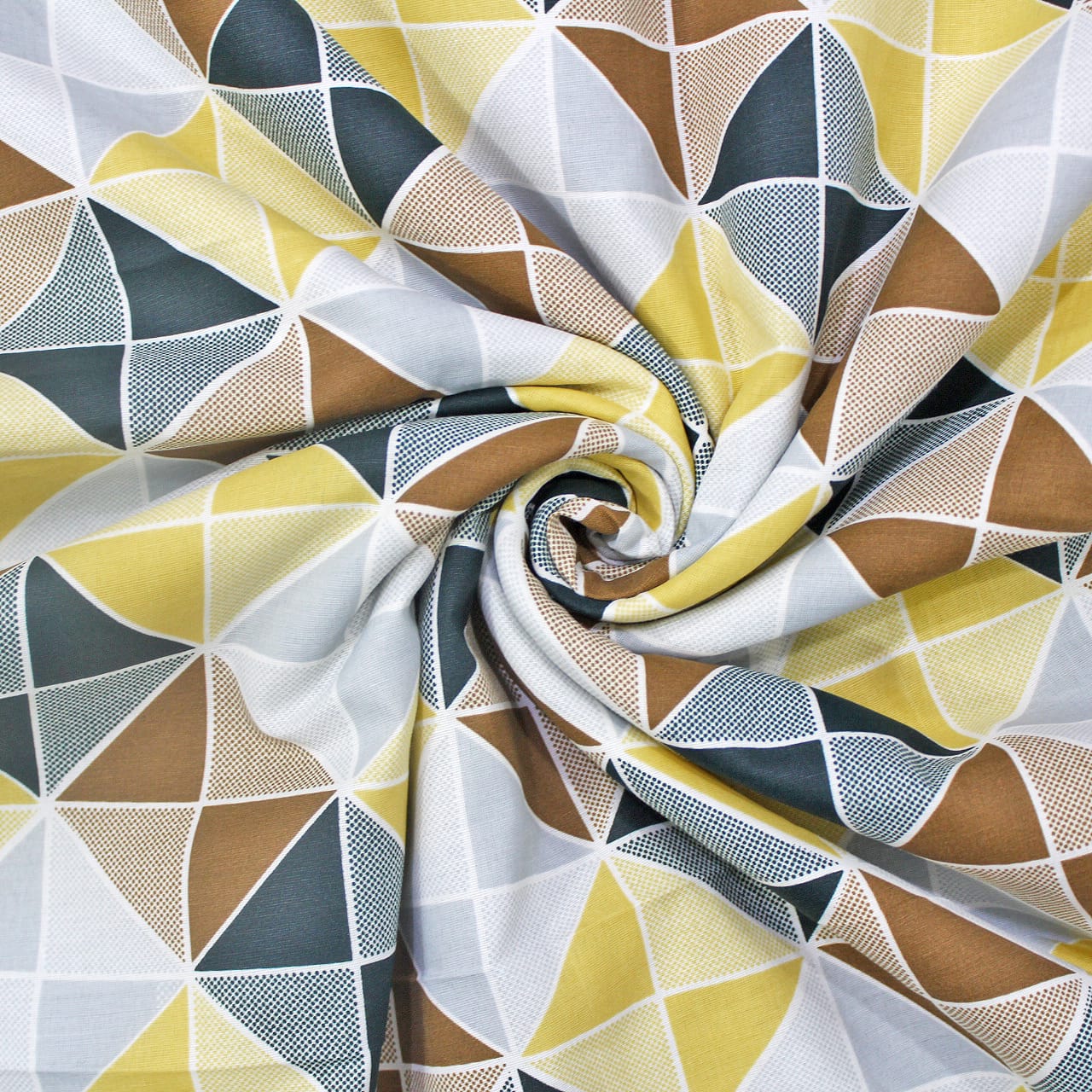 Soft Multicolor Cotton Reversible Dohar with Iris Designer Border At Best Prices