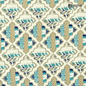 Close up Printed Floral Design