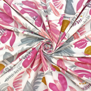 cotton blend bedsheet fabric, close-up texture
