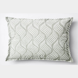 Soft Abstract Print Pillow Cover Set In Grey Online At Best prices(2 Pcs)