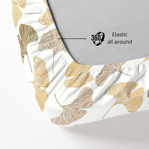 Elastic fitted bedsheet