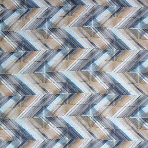 Stylish Multicolor 210 TC Cotton Geometrical Flat Bedsheet At Best Price