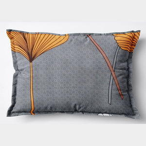 Soft Floral Print Pillow Cover Set In Grey Online At Best prices(2 Pcs)