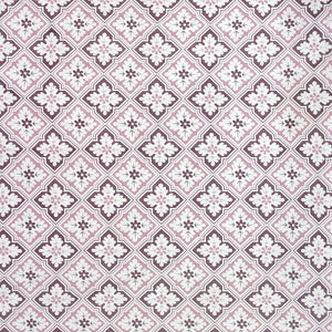 Cotton Floral Print 210 TC King Size Fitted Bedsheet In Magenta At Best Prices