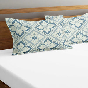 Soft Floral Print Pillow Cover Set In Multicolor Online At Best prices(2 Pcs)