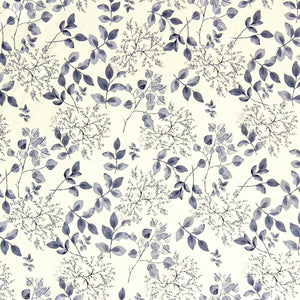 Cotton Floral Print 210 TC King Size Fitted Bedsheet In Cream At Best Prices