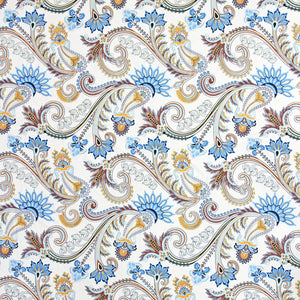 Best Multicolor Microfiber Reversible AC Dohar Blanket In Paisley Print