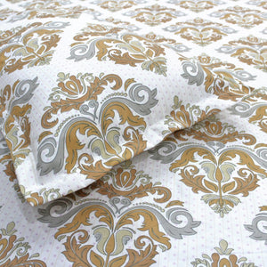 Close Up Fitted Bedsheet with Pillow Cover