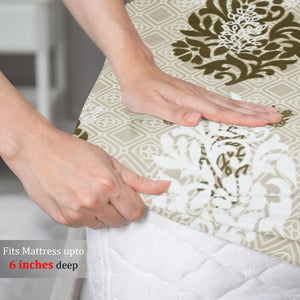 elastic fitted bedsheet