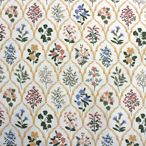 Floral cotton bedsheet design