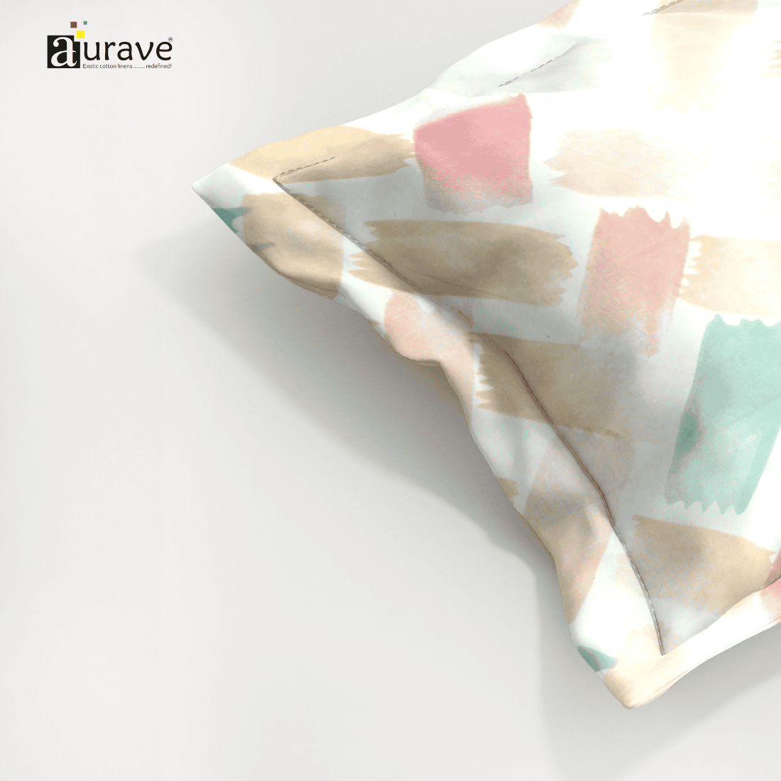 Printed Floral Set of 2 Pcs Pillow Cover - Multicolor