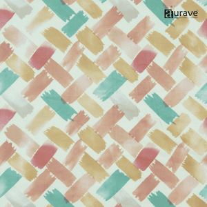 Close up View Printed Floral Design