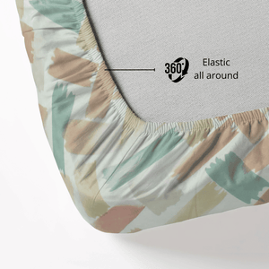 Fitted Bedsheet with elastic all around