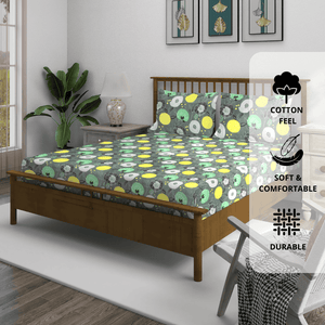 Fitted Bedsheet set with matching pillow covers