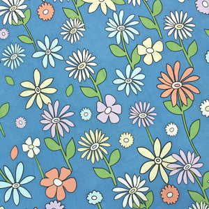 Soft Cotton Floral Print 210 TC Flat Bedsheet In Multicolor At Best Prices