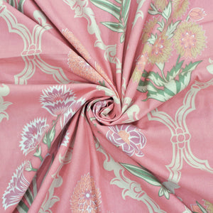 Floral 210 TC Fitted Bedsheet
