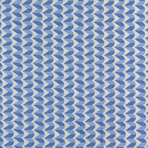 Blue abstract pattern cotton bedsheet design