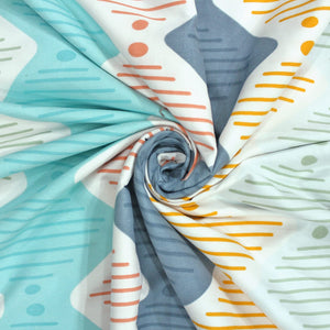 Geometrical Flat Bedsheet