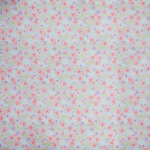 Soft Cotton Bedsheet with Multicolor Floral Design