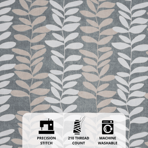 Damask cotton fitted bedsheet