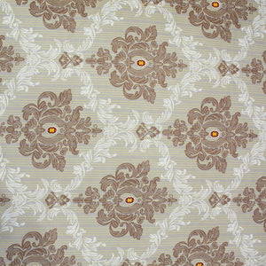Damask 210 TC Flat Bedsheet Design