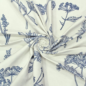 floral 210 TC flat bedsheet