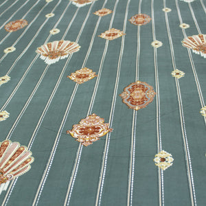 Full View Damask Fitted Bedsheet Design