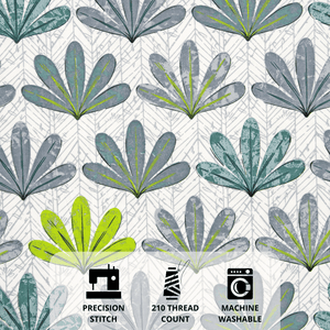Full View Multicolor floral 210TC Fitted bedsheet Design