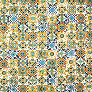 Floral multicolor fitted bedsheet Design