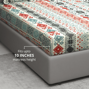 Fitted Floral Bedsheet