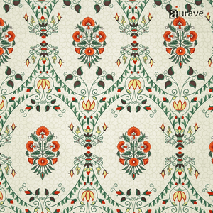 Close up Printed Floral Design