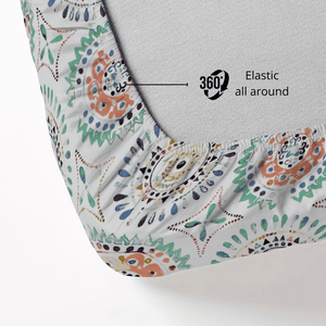Elastic All Around Fitted Bedsheet