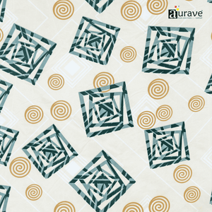 Close up Printed Floral Design